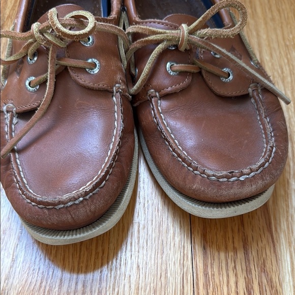 Sperry Brown Leather Original Classic Boat Shoes Men 10M Style 0532002 - Picture 4 of 7